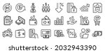 set of finance icons  such as... | Shutterstock .eps vector #2032943390