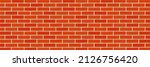 red brick pattern wall... | Shutterstock .eps vector #2126756420