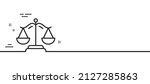 justice scales line icon.... | Shutterstock .eps vector #2127285863