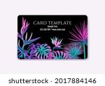 plastic debit or credit  pass ... | Shutterstock .eps vector #2017884146