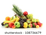 Assortment of exotic fruits...