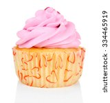 tasty cupcake isolated on white ... | Shutterstock . vector #334465919