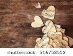 Paper hearts with music notes...