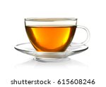 Cup of tea isolated on white