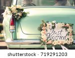 Beautiful Wedding Car With...