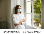 young asian woman in isolation... | Shutterstock . vector #1776375980