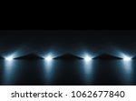 futuristic abstract light and... | Shutterstock . vector #1062677840