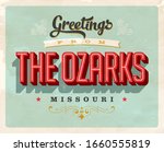 vintage touristic greeting card ... | Shutterstock .eps vector #1660555819