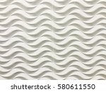 white seamless texture. wavy... | Shutterstock . vector #580611550