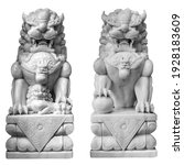 Chinese Entrance Guardian Lion...