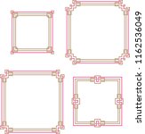 frame border decorative design... | Shutterstock .eps vector #1162536049