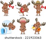 Canadian Moose Canada Mammal...