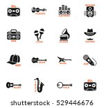 Musical Genre Web Icons For...