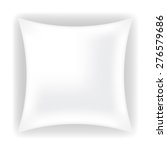 vector white soft pillow for... | Shutterstock .eps vector #276579686