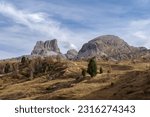 Dolomites, northern Italy, Falzarego pass