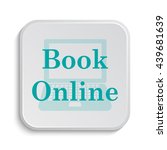 book online icon. internet... | Shutterstock . vector #439681639