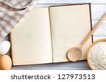 the old blank recipe book