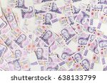 A lot of czech paper money.