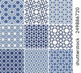 Set Of Arabic Seamless Patterns ...