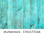 weathered blue wooden... | Shutterstock . vector #1761172166