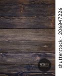wood texture  vector eps10... | Shutterstock .eps vector #206847226