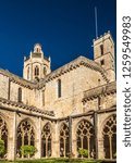 Small photo of Monastery of Santa Maria de Santes Creus, a Cistercian monastery in Catalonia, Spain. Bulit in the XII c according to cistercian principles, including a church, a cloister, chapter house and dormitory