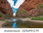 Small photo of Simpsons Gap, Larapinta Trail, West MacDonnell National Park, MacDonnell Ranges (Tjoritja) Northern Territory, Australia