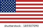united states flag | Shutterstock . vector #185507090
