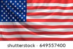 flag of united states of... | Shutterstock . vector #649557400