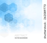 vector abstract geometric... | Shutterstock .eps vector #262089773