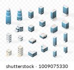 collection of realistic... | Shutterstock .eps vector #1009075330
