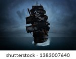 Ship Sailor Barque Black Pirate ...