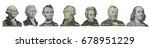 the presidents on dollar of us... | Shutterstock . vector #678951229