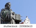 Monument Of Martin Luther. It...