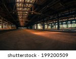 Dark Industrial Interior