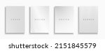 collection of white and gray... | Shutterstock .eps vector #2151845579