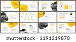 presentation and slide layout... | Shutterstock .eps vector #1191319870