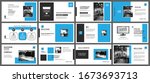 presentation and slide layout... | Shutterstock .eps vector #1673693713