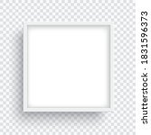 square white frame isolated on... | Shutterstock .eps vector #1831596373
