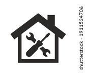 home repair icon. home... | Shutterstock .eps vector #1911534706
