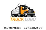 big truck logo template for you ... | Shutterstock .eps vector #1948382539