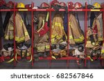 Firefighter locker room 