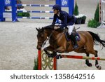 Small photo of Henrik von Eckermann SWE riding Cantinero during the Equita Longines 2018, on October 31th to November 4th , 2018, in Lyon, France
