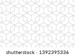 the geometric pattern with... | Shutterstock .eps vector #1392395336