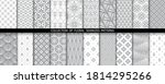 geometric floral set of... | Shutterstock .eps vector #1814295266