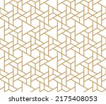 the geometric pattern with... | Shutterstock .eps vector #2175408053