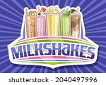 vector logo for milkshakes ... | Shutterstock .eps vector #2040497996