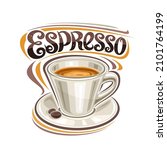 vector poster for espresso... | Shutterstock .eps vector #2101764199