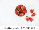 Fresh Strawberry In A Bowl
