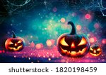halloween abstract party  ... | Shutterstock . vector #1820198459